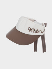 W.ANGLE CO Big Logo Color Block Visor