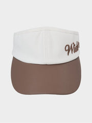 W.ANGLE CO Big Logo Color Block Visor