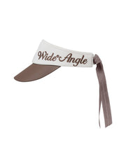 W.ANGLE CO Big Logo Color Block Visor