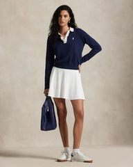 Ralph Lauren RLX Women Cable-Motif A-Line Skort