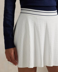 Ralph Lauren RLX Women Cable-Motif A-Line Skort