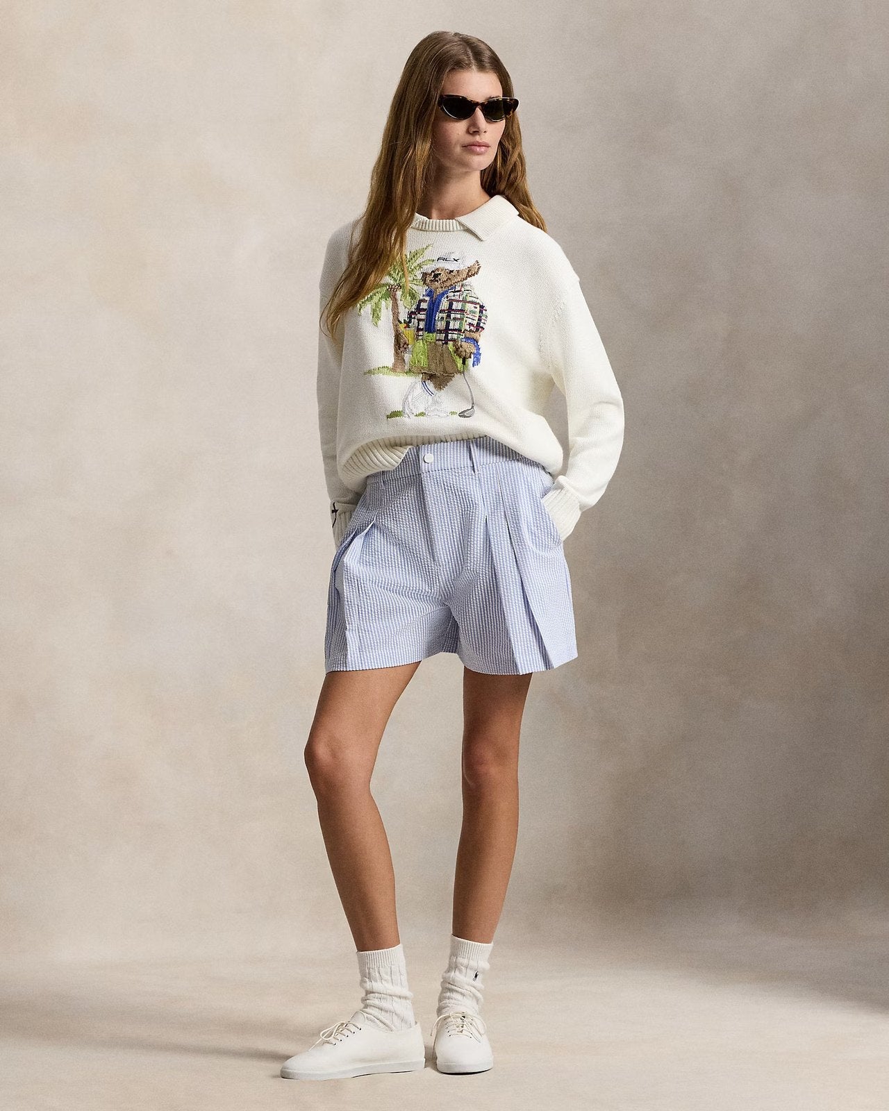 ぱるる。美品❗Polo by Ralph Lauren BP 3 165 Ralph Lauren RLX Women Polo Bear Performance Polo Sweater – Par