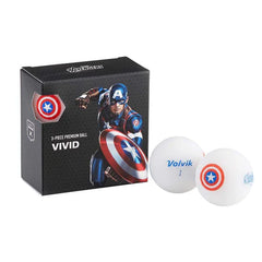 Volvik New Marvel Square Golf Ball Pack