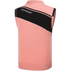 W.ANGLE S22 MEN BIG LOGO V NECK VEST