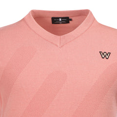 W.ANGLE S22 MEN BIG LOGO V NECK VEST