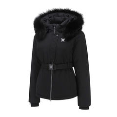ANEW 22FW WOMEN Middle Length Middle Down Jacket BLACK