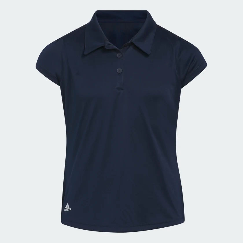 ADIDAS SS23 JUNIOR PERFORMANCE PRIMEGREEN POLO SHIRT NAVY