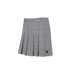 ANEW 22FW WOMEN CHECK PATTERN SKIRT