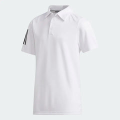 ADIDAS 23SS JUNIOR 3-STRIPES POLO SHIRT WHITE