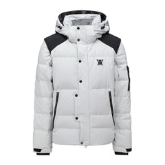 ANEW 22FW MEN SLEEVE DETACHMENT HEAVY DOWNJACKET GREY