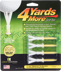 GREEN KEEPERS 4 YARDS MORE GOLF TEES 2 3/4" BLISTER PACK