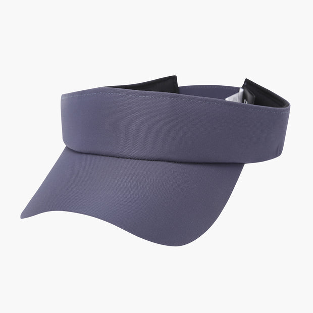 DESCENTE 23SS UNISEX SUPER SOLID SUNVISOR STONE