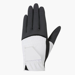 DESCENTE WOMEN 360 GRIP LEFT HAND GLOVE WHITE BLACK