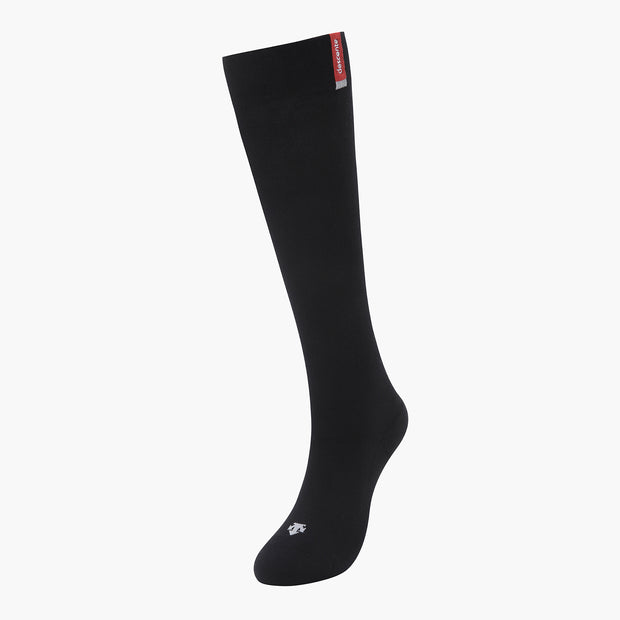 DESCENTE WOMEN 3D KNEE SOCKS BLACK