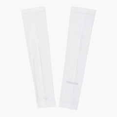 DESCENTE WOMEN COOL ARM COVER WHITE ONE SIZE
