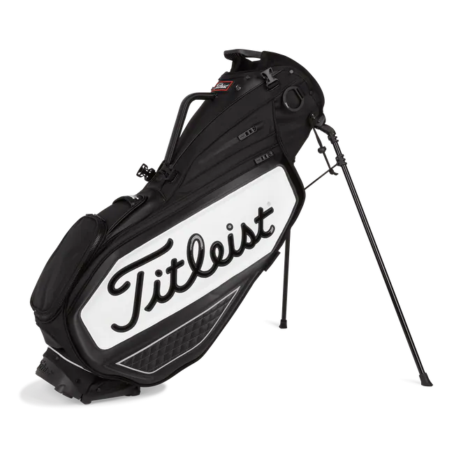 TITLEIST PREMIUM STAND BAG BLACK/WHITE