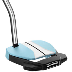 TAYLORMADE WOMEN'S SPIDER GTX ICE BLUE PUTTER SINGLE BEND