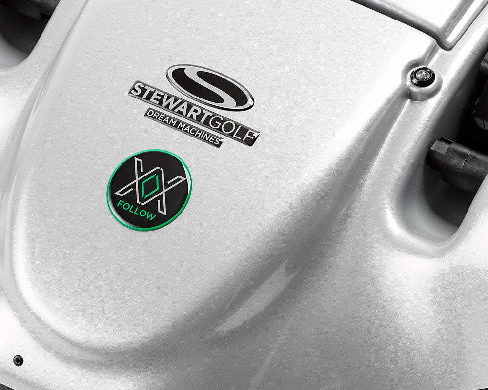 STEWART X10 FOLLOW ELECTRIC CART SILVER