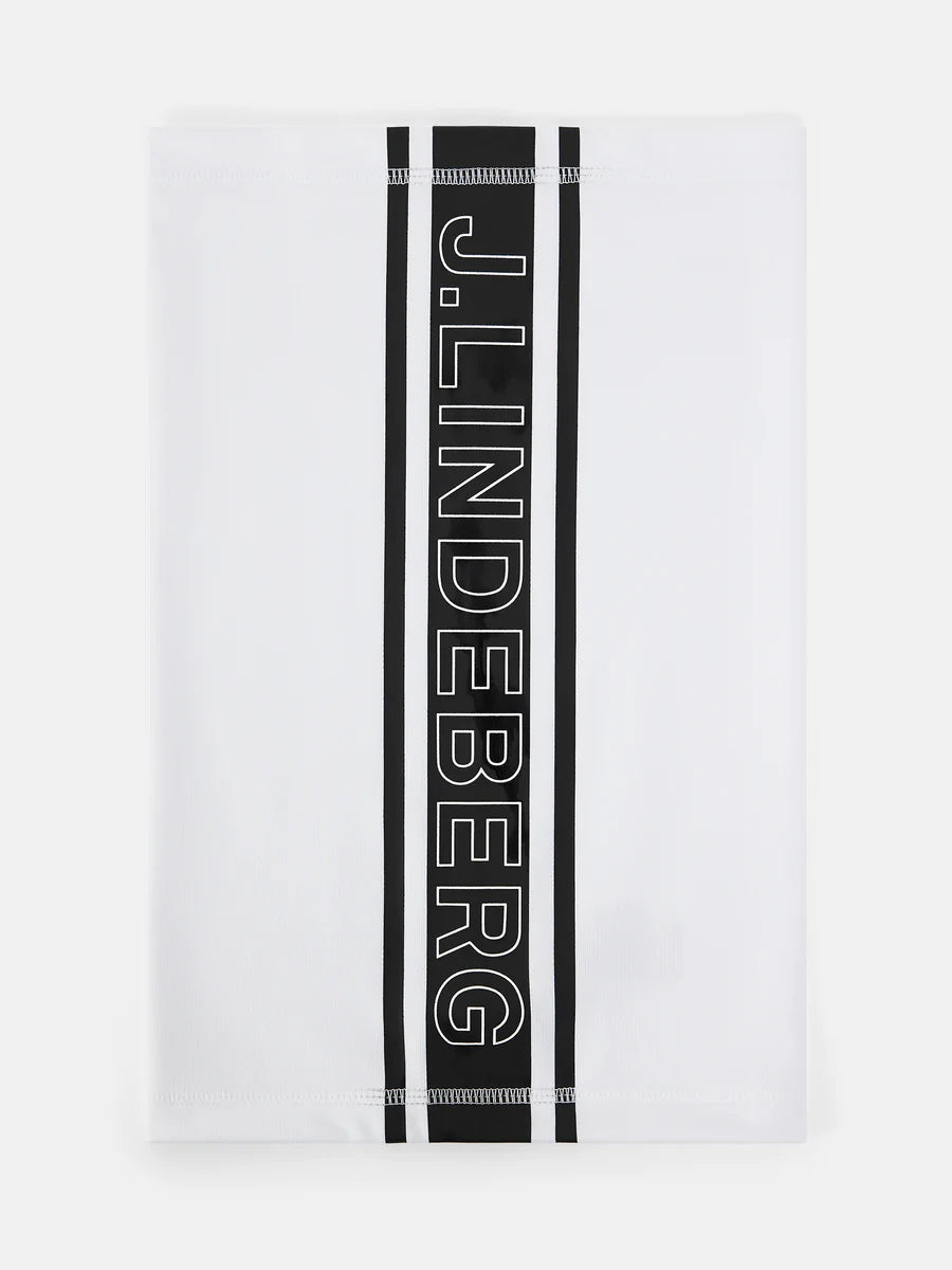 J.LINDEBERG FW22 MEN LOGO NECK GAITER ONESIZE 0000 WHITE