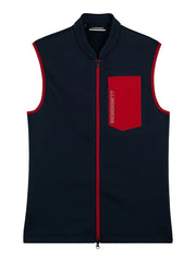 J.LINDEBERG FW22 MEN NESO VEST MID LAYER 6855 JL Navy