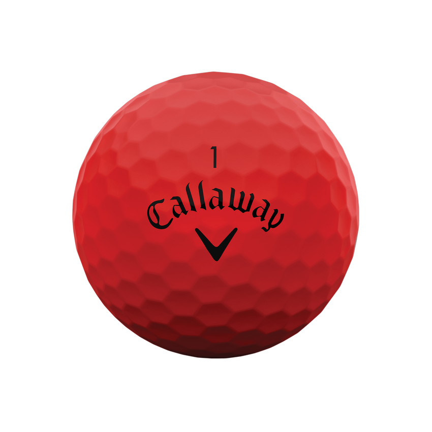 CALLAWAY 2023 SUPERSOFT GOLF BALLS (RED)