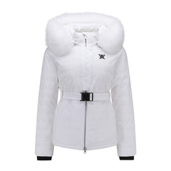 ANEW 22FW WOMEN Middle Length Middle Down Jacket WHITE