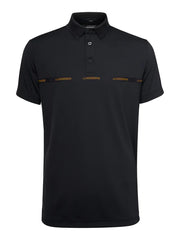 J.LINDEBERG FW22 MEN CHAD SLIM FIT POLO 9999 Black