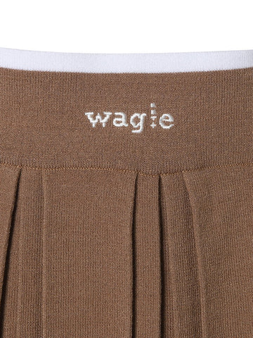 W.ANGLE FW22 WOMEN COMFORT SWEATER PLEATED CULOTTES