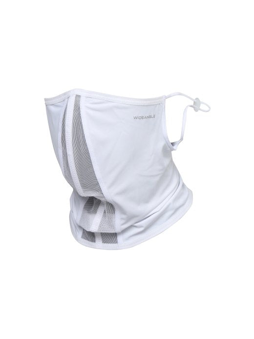 W.ANGLE PULL OVER MASK WHITE