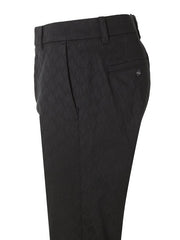 W.ANGLE FW22 MEN MONOGRAM BASIC FIT PANTS