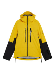 J.LINDEBERG MEN AERIAL PRO SHELL JACKET YELLOW