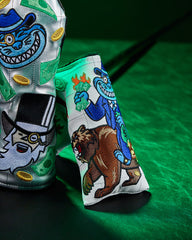 Bettinardi 2026 Wall Street - Wood Set Headcovers - Bull/Bear Market- Wizard/Fat Cat