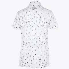GALVIN GREEN Junior Rowan Breathable Short Sleeve Golf Shirt