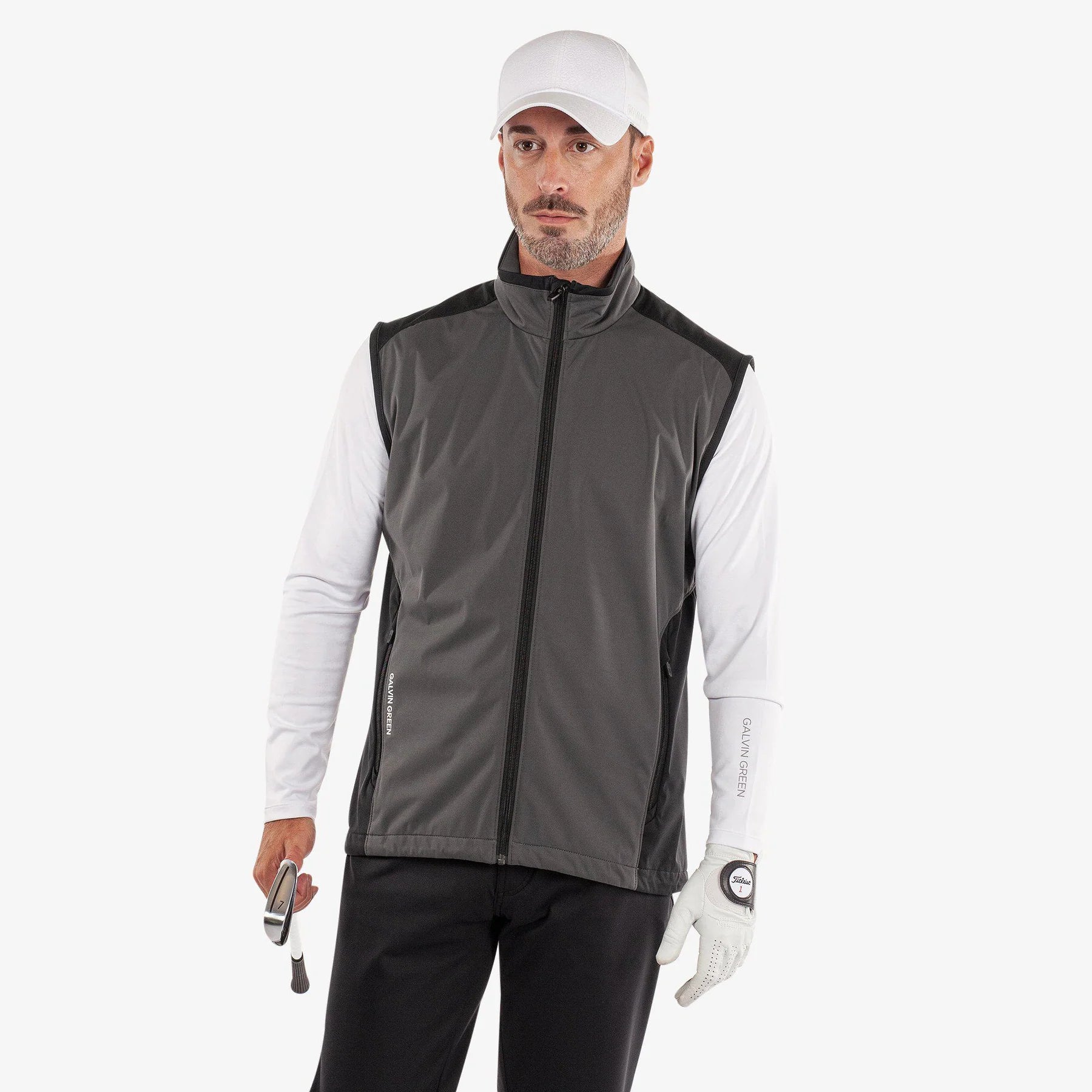 GALVIN GREEN Men Leo Windproof and Water Repellent Golf Vest