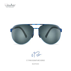 USWING C.T. PAN SIGNATURE SERIES SUNGLASSES (MULTI COLORS) Blue Polish