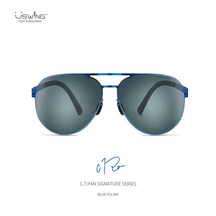 USWING C.T. PAN SUNGLASSES BLUE POLISH