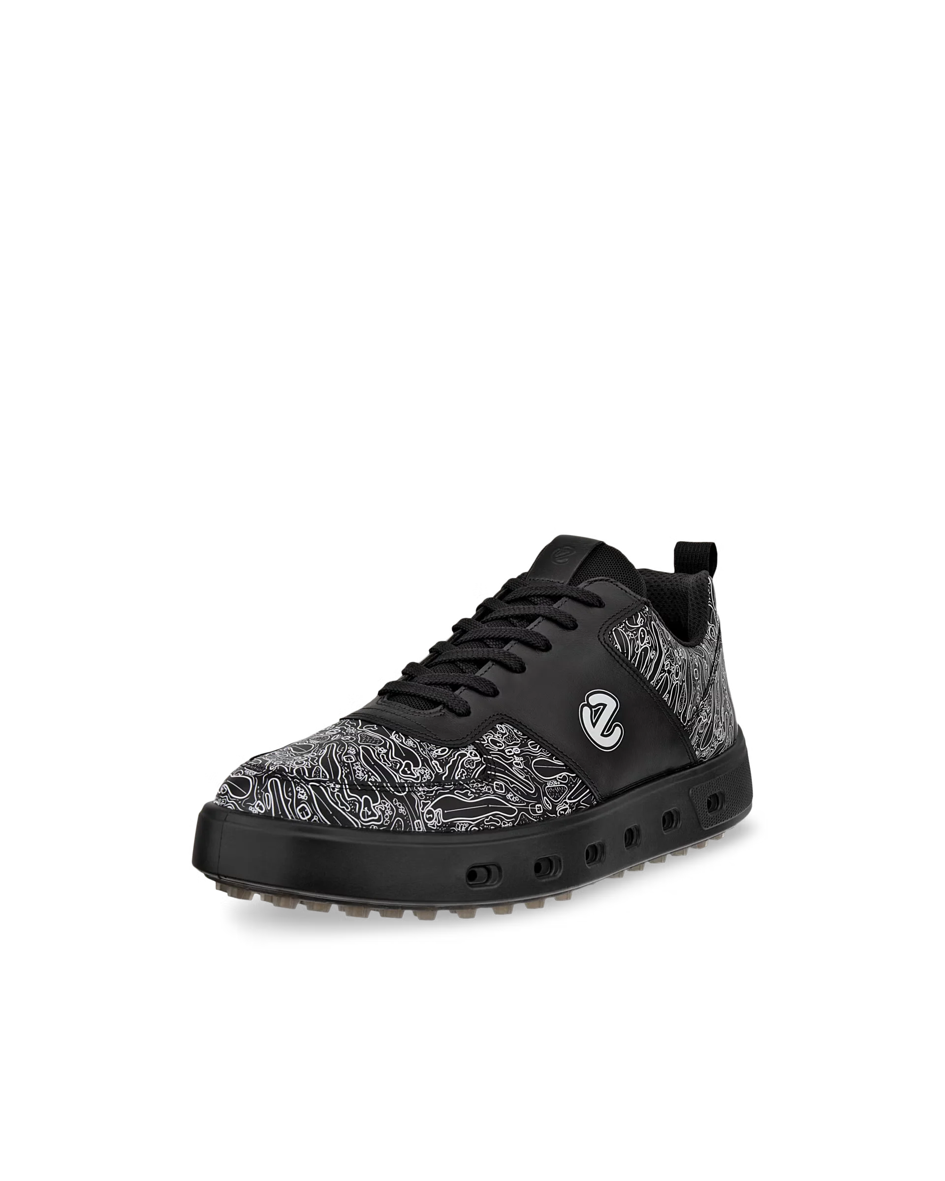 ECCO Golf Street 720 Men's Leather Gore-Tex Golf Shoe