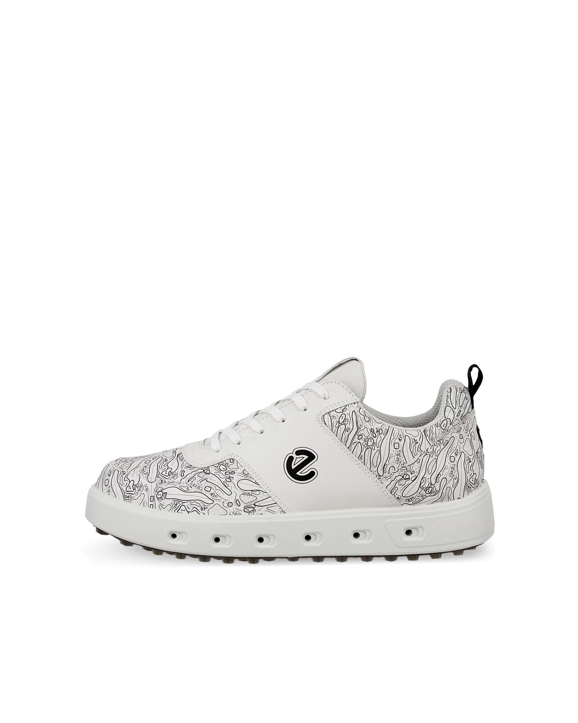 ECCO Golf Street 720 Men's Leather Gore-Tex Golf Shoe