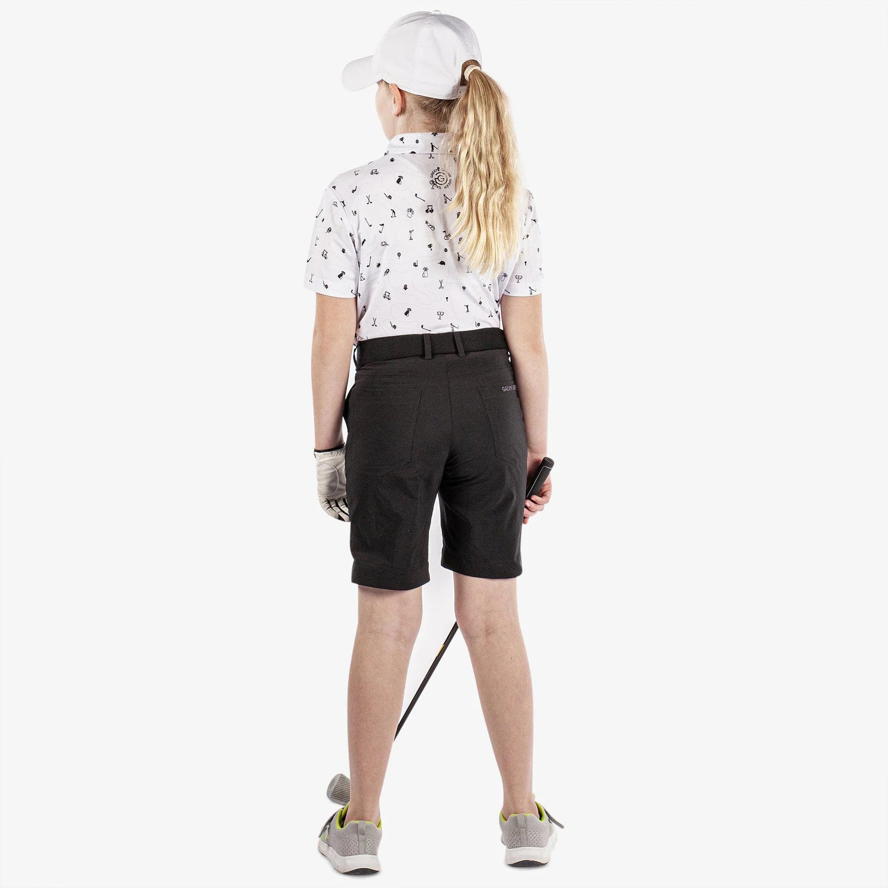 GALVIN GREEN Junior Rowan Breathable Short Sleeve Golf Shirt