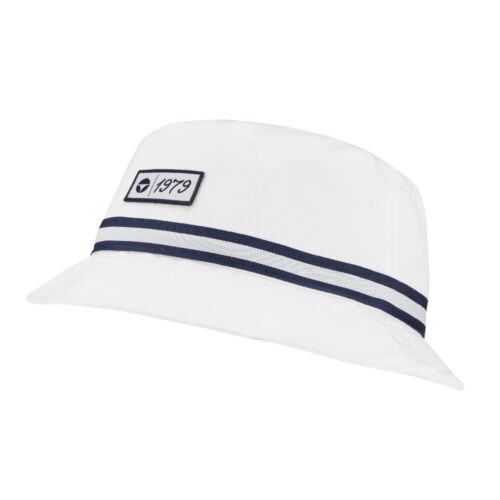 TAYLORMADE 2023 VINTAGE TWILL BUCKET HAT WHITE