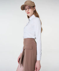 FAIRLIAR FW22 WOMEN SLIM A-LINE SKIRT