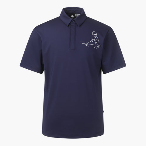 DESCENTE 23SS MEN CARTOON ZEERI SHORT SLEEVE T-SHIRT - Par-Tee Golf