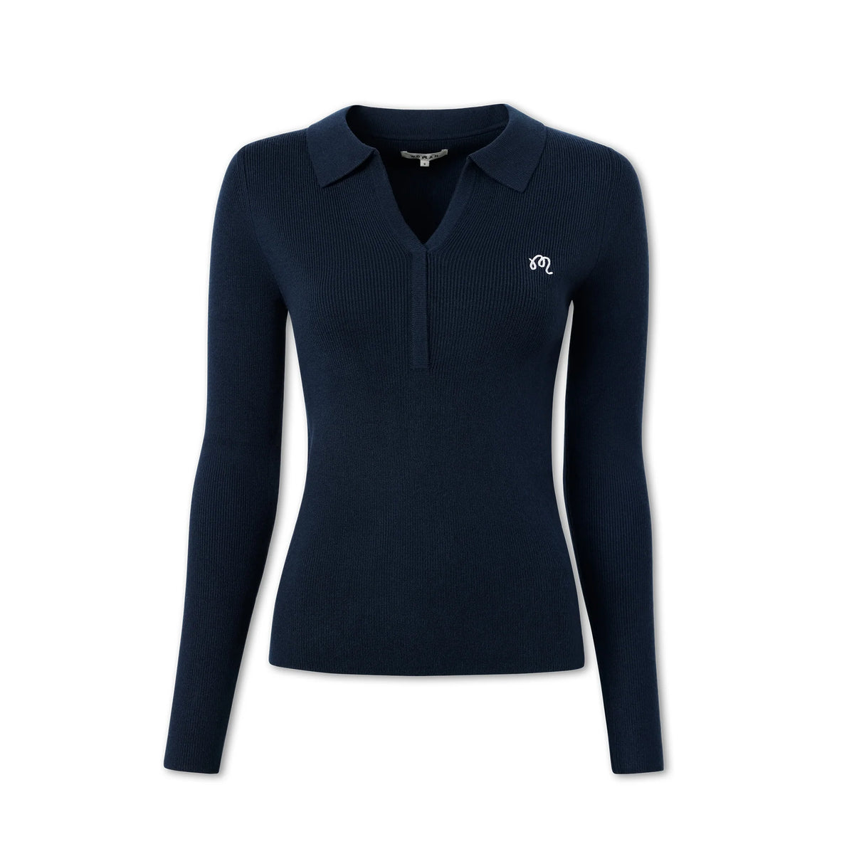 MALBON GOLF WOMEN HELENA V-NECK NAVY