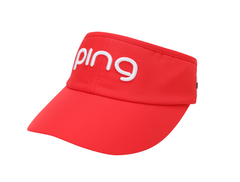 PING KOREA Women's tape decoration wide brim sun visor