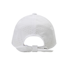 PING KOREA Women's perforated back ribbon wide brim ball cap