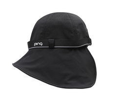 PING KOREA WOMEN PERFORATED DEFORMED BUCKET HAT