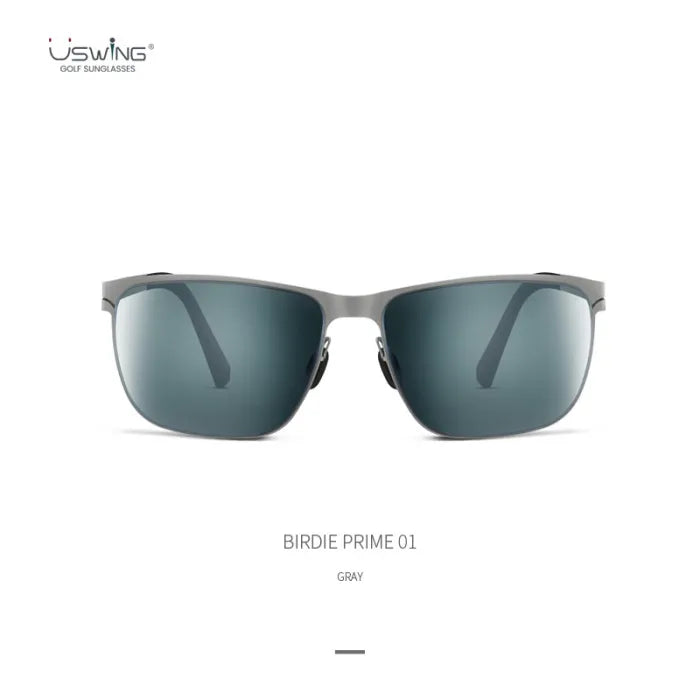 USWING BIRDIE 001 SUNGLASSES BLACK/GREY/ROSE GOLD Grey