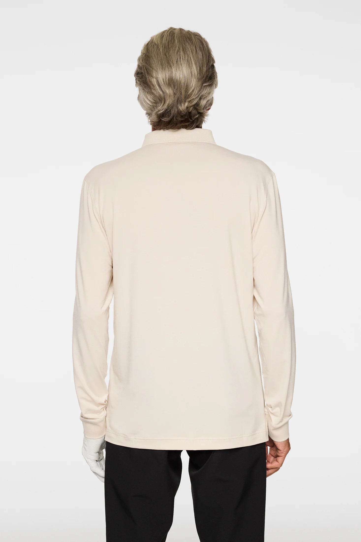 J.Lindeberg Men Florian Long Sleeve Polo