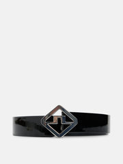 J.LINDEBERG FW23 MEN GARY HIGH SHINE LEATHER BELT