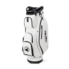 VESSEL & HONMA LUX CART BAG 7-WAY MATTE WHITE